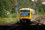 VT 650.78 der ODEG erreicht am 29.07.09 Berlin-Lichtenberg.  ...
