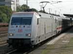 101 034-7, aufgenommen am07.08.09 in K�ln West  ...
