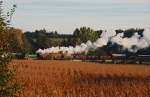 Fr�hmorgens am 04.10.2009 erreicht BR 392.2530, als WTK 4 04.10.2009 vor ...