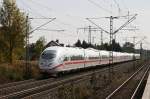 Zwei ICE 3 als ICE 518 am 03.10.2009 in München-Langwied. ... Zwei ICE 3 als ICE 518 am 03.10.2009 in München-Langwied. ...