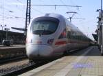 Tz1130 mit den Taufnamen Jena am 27.07.2009 als InterCityExpress nach ...