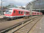Hier RB21368 von Hamburg Hbf. nach Ahrensburg, bei der Ausfahrt ...
