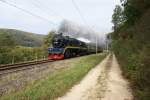 Modern Steam am Hauenstein mit der saubersten Dampflok der Welt, ...