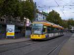 Tw 249 f�hrt als Linie 6 nach Rappenw�rt. Aufgenommen am ...