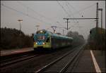 ET 018 erreicht p�nktlich als WFB39717 (RB66 „TEUTO-BAHN“) Osnabr�ck Hbf ...