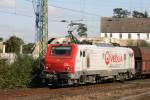 Veolia E37 520 mit einem Kohlezug Richtung Oberhausen in Essen ...