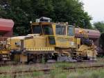 DeutschePlasser,SSP100(97163753117-1)wartet in Cuxhaven auf ...  innviertel 10.10.2009