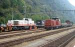 Welche ist die beliebtere?: Die beiden Dieselloks Am 843 151 ...