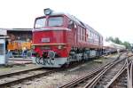 Br 120 269-6 stand beim 19. Heizhausfest in Chemnitz-Hilbersdorf.  ...