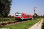 628+928 626 bei Alt�tting am 17 07.07.  ...