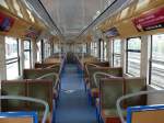 Innenansicht eines modernisierten Triebwagens ...  Arnulf Sensenbrenner 11.10.2009