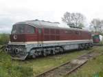 131 072-1(Arnstadt) beim DR-Dieselloktreffen ...  Alexander Hertel 11.10.2009