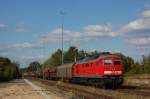 233 622 mit Umleiter-G�terzug ...  Tobias Schuminetz, Hirschau 12.10.2009