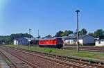 241 353-2 steht am 20.08.2009 vor dem (Museums-)Bw Nossen.  ...