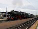 50 3708-0 hat am 10.10.2009 einen Sonderzug nach Weimar gebracht. ...