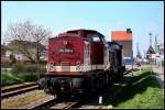 202 483-4 & 203 124-3 vor dem Nordhafen in Stralsund. ... 202 483-4 & 203 124-3 vor dem Nordhafen in Stralsund. ...