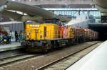 Di8 DI8 707 at Oslo Central Station with timber for the paperfactories in �stfold