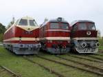 DR-Dieselloktreffen im Bw Weimar ...  Christopher P�tz 13.10.2009