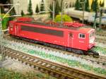 Sonstige BR 155 057 in orientroter Fargebung, am 17.06.2009, Epoche V.