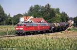 BR 217 217 018-1+217 012-4 bei T�ssling am 07.08.07.
