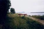 Zugewachsenes Gleisende in Lauterbach Mole wenige Meter vor dem Greifswalder ...