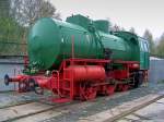 F163-50-B3 im Museums-BW des Kulturbahnhofs Meuselwitz, 11.10.09.  ...