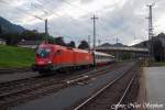 1116 095-9 erreicht mit dem ca.15 Minuten versp�teten �BB EC ...