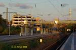 Buchholz(Nordheide) Richtungsgleise des Keilbahnhofs ...  Jan Schuur 14.10.2009