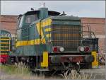 BR 80 - 85 Am Tag der offenen T�r bei der PFT-TSP (Journ�es du Patrimoine) in Saint Ghislain waren verschiedene ehemalige Rangierloks ausgestellt, so auch die 8061 mit ihrem Stangenantrieb. Diese Lok wurde 1962 an die SNCB ausgeliefert, sie ist betriebsf�hig, wurde aber noch nicht restauriert. 12.09.09 (Jeanny)