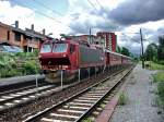 El17 EL 17 2224 approaching Oslo from Gj�vik some time in 2005. This line is now serviced by Multiple Electric Units.