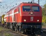 BR 240 DE13 der HGK bei der Einfahrt in Gbf. K�ln-Gremberg, schon eine sehr imposante Erscheinung dieses Ger�t ; aufgenommen in Gremberg am 14.10.09