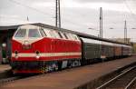 119 158 ist am 10.10.09 mit ihrem Sonderzug aus Berlin ...