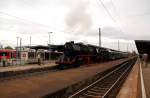 50 3708 hat ebenfalls am 10.10.09 mit ihrem Sonderzug das ...