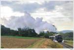 br-52 VdEA 52.4984 unterwegs nach Ernstbrunn. Mollmannsdorfer Berg, 11.10.2009.