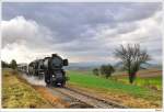 br-52 VdEA 52.4984 unterwegs nach Ernstbrunn. Mollmannsdorfer Berg, 11.10.2009.