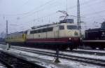 BR 103 103 001  Augsburg Hbf  04.02.87