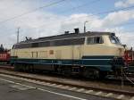 BR 217 Die 217 014 am 11.07.2009 in Frielassing. 
