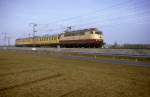 BR 103 103 003  bei Neulussheim  12.02.81