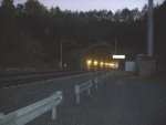 Tunnel Der Landr�ckentunnel (10779 M.),aufgenommen am sp�ten Abend am Nordportal bei Kalbach.Hier ereignete sich der Unfall!