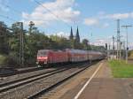 146 010 mit RE 10121 nach Hamm am 14.10.09 in ...