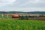 2050.09 k�mpft sich am 17.10.2009 im Auftrag der ErlebnisWeltBahn den ...