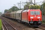 BR 185 mit Zugen Die 185 334-0 in Halstenbek , am 28,08,09