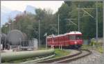 Regio nach Schiers mit Steuerwagen 1712 zwischen Igis und Landquart ...