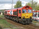 br-266-class-66---jt42cwr HGK DE 64 steht am 06.10.'09 in Kamenz bereit zur Ausfahrt

PS: Das Foto wurde von einer �ffentlichen Rampe gemacht