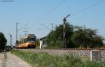 stadtbahn-karlsruhe-hier-nur-die-s-bahnen 907 und 916 als S41 nach Karlsruhe Hbf an der Bk Basheide 24.8.09