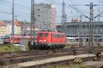 br-110-e-10 110 284 am 26.09.09 in M�nchen Hbf