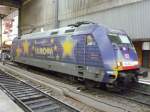 BR 101 Werbelokomotiven Am 16.10.2009 brachte 101 101-4 Europa den EC 82 nach M�nchen.