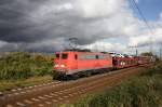 BR 140 mit Zugen 140 217 mit Sonne in Ahlten
