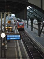 Auch mit hundert Sachen durch Darmstadt. Der Bildtitel steht im ...