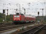 143 243-4 f�hrt am 05.10. 09 mit ihrer RB aus dem ...